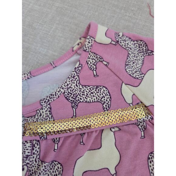 Egg New York By Susan Lazar Lavender Llama Dress - Picture 3 of 7